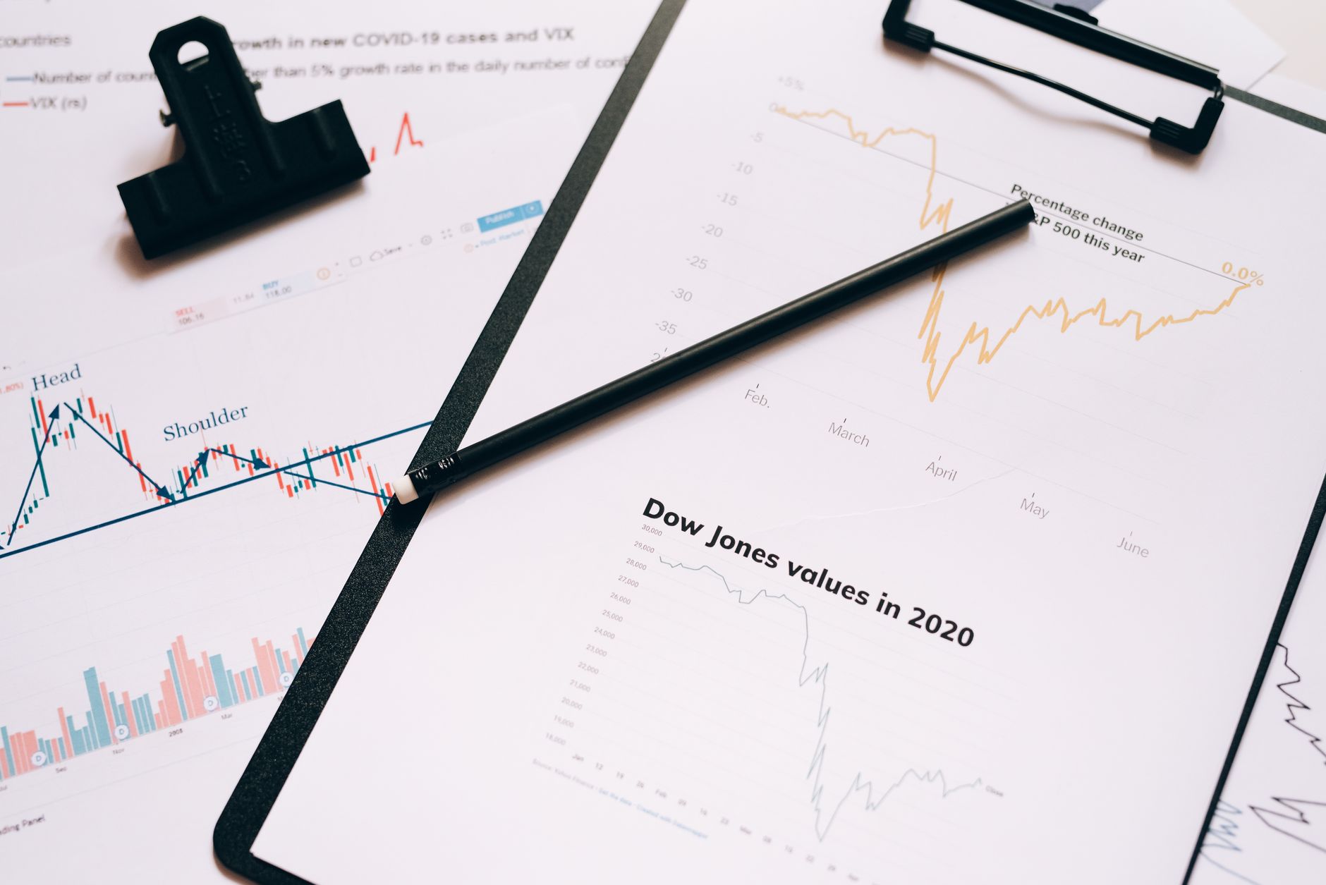 Weekly planner with tasks written in